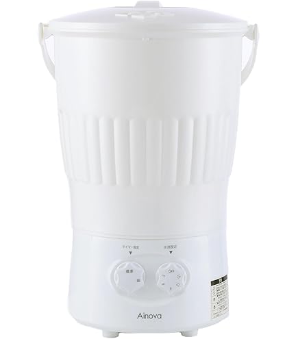 Amazon.co.jp: インダストリーコーワ 折りたたみ洗濯機 11L グリーン